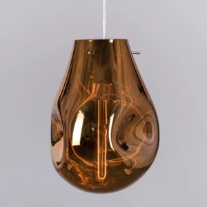 Look At Me (Gold) Glass Pendant Light