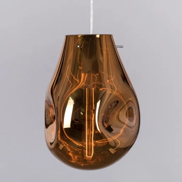 Look At Me (Gold) Glass Pendant Light