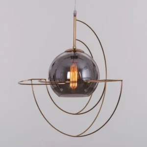 Glamster (Gold, Smokey Grey) Pendant Light